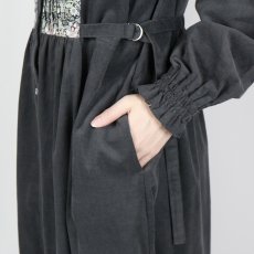 画像19: sosotto　細コール×LIBERTY ビブヨーク ワンピース　2色 (19)