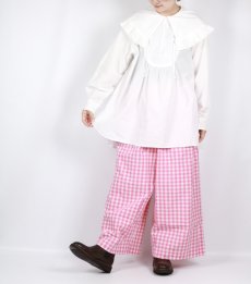 画像24: tumugu: ふわふわコットンフリルフードプルオーバー2色 (24)