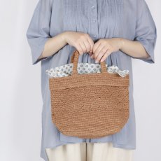 画像21: maison de soil　RAFFIA M BAG (COMBI)　10色 (21)