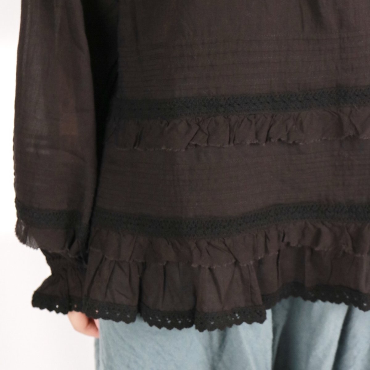 画像45: tumugu: カディコットン2Wayプルオーバー 3色 (45)