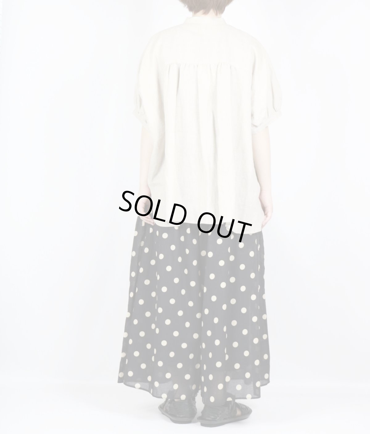 画像11: SOIL  80s COTTON VOILE DOT PRINT CULOTTES　２SIZE (11)