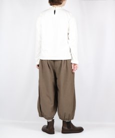 画像7: tukuroi  コットンリネンレーヨン平織ボリュームパンツ 2色 (7)