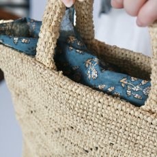 画像28: maison de soil　RAFFIA M BAG (COMBI)　10色 (28)