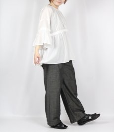 画像7: 【6月17日12:00までの期間限定販売】Nina Niina swing gather pullover 2色 (7)