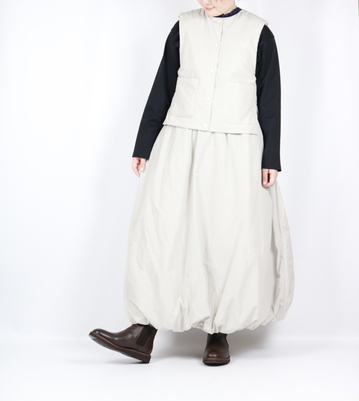 画像4: Gauze# ライトコズミックスカート　2色 (4)