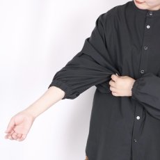 画像30: NARU 近江晒50sブロード 袖ボリュームシャツ 3色 (30)