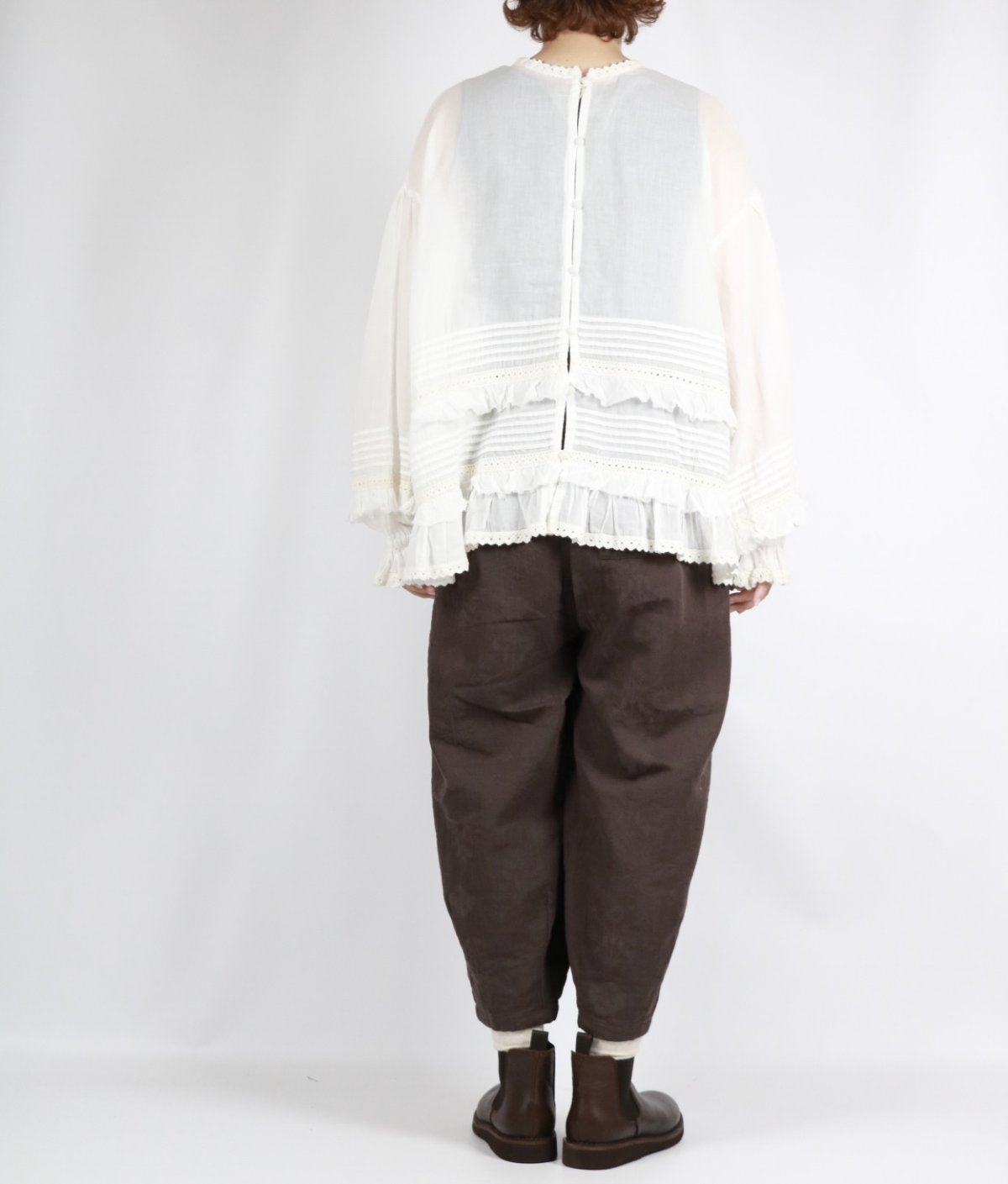 画像6: tumugu: カディコットン2Wayプルオーバー 3色 (6)