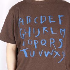 画像9: tumugu:ラフィ天竺 プリントTシャツ(アルファベット) 4色 (9)