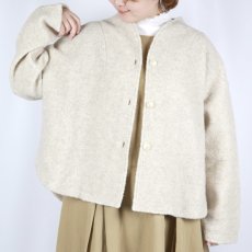 画像3: nachukara シープボアソフトVネックカーディガン　3色 (3)