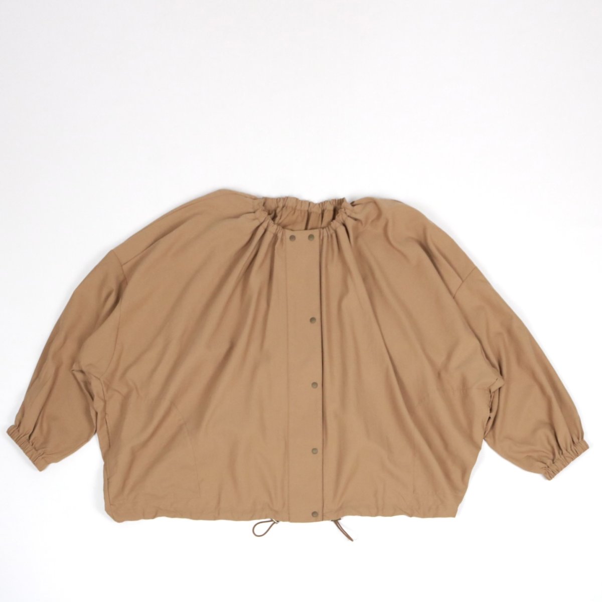 画像37: LUEUF　ギャザーネック ワイドブルゾン　2色 (37)