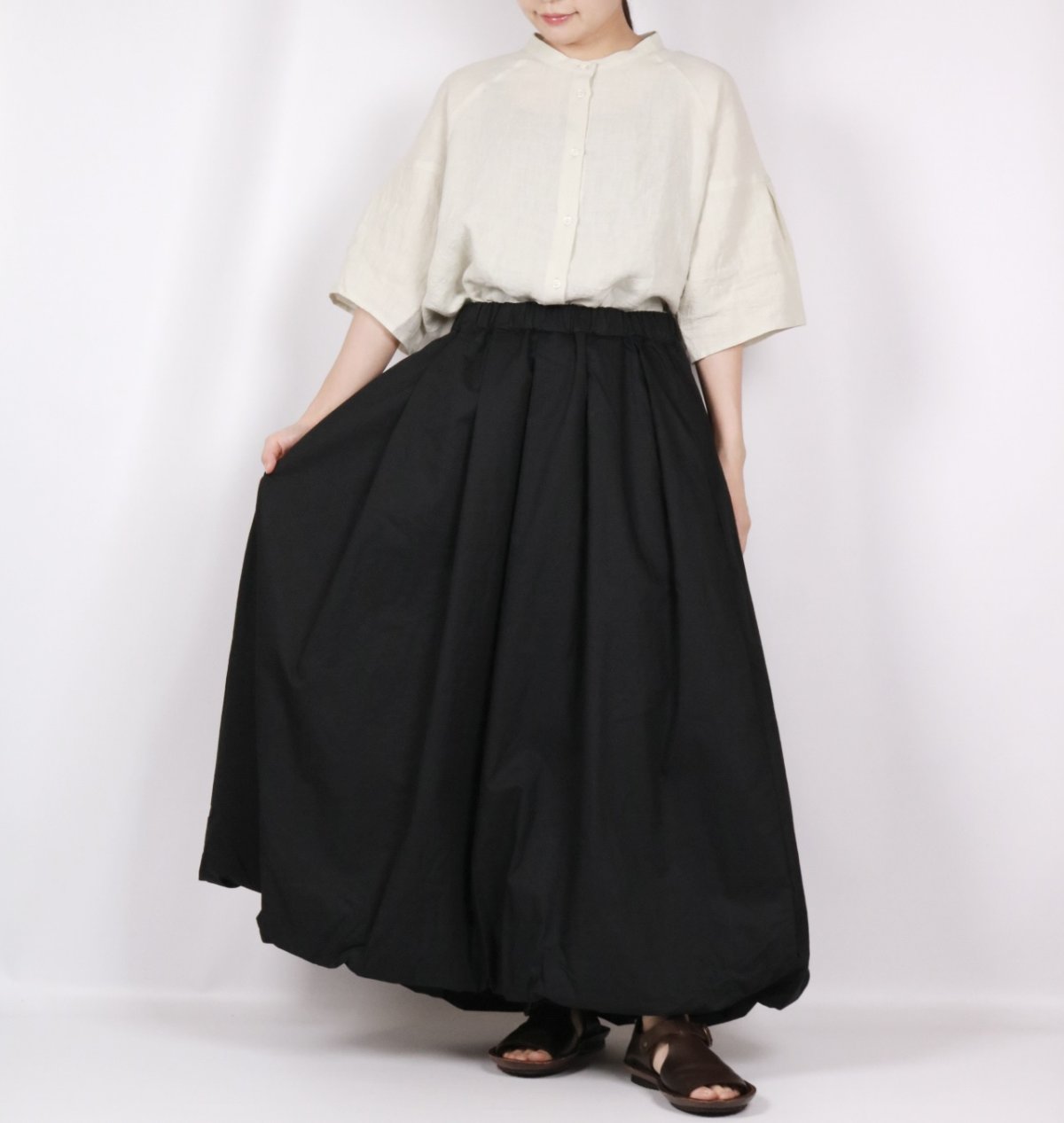 画像14: DIARIES  バルーンスカート 2色 (14)