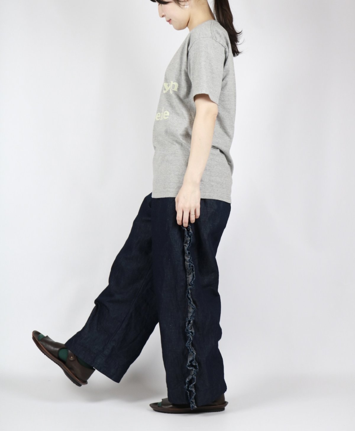 画像17: Vent d'ouest コットンロゴTシャツ『Paris/ Lyon/ Marseille』3色 (17)