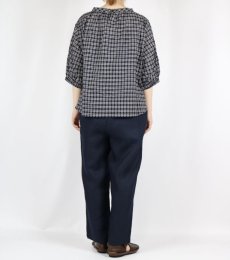 画像11: maison de soil  LINEN TWILL EASY TAPERED PANTS 3色　2サイズ (11)