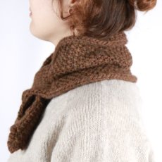 画像12: HTS  RICE STITCH LOOP SCARF 3色 (12)