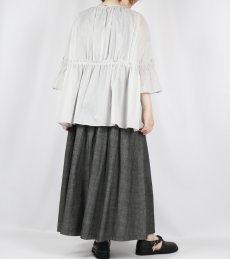 画像20: 【6月17日12:00までの期間限定販売】Nina Niina swing gather pullover 2色 (20)