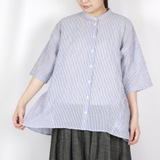 画像2: nachukara　コットンシャーリング バッグギャザーシャツ　3色 (2)