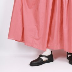 画像9: maison de soil 60s ORGANIC CAMBRIC PLAIN BANDED COLLAR DRESS WITH MINI PINTUCK 2色 (9)