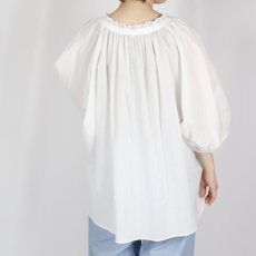 画像27: LUEUF FRILL NECK SHIRT 3色 (27)
