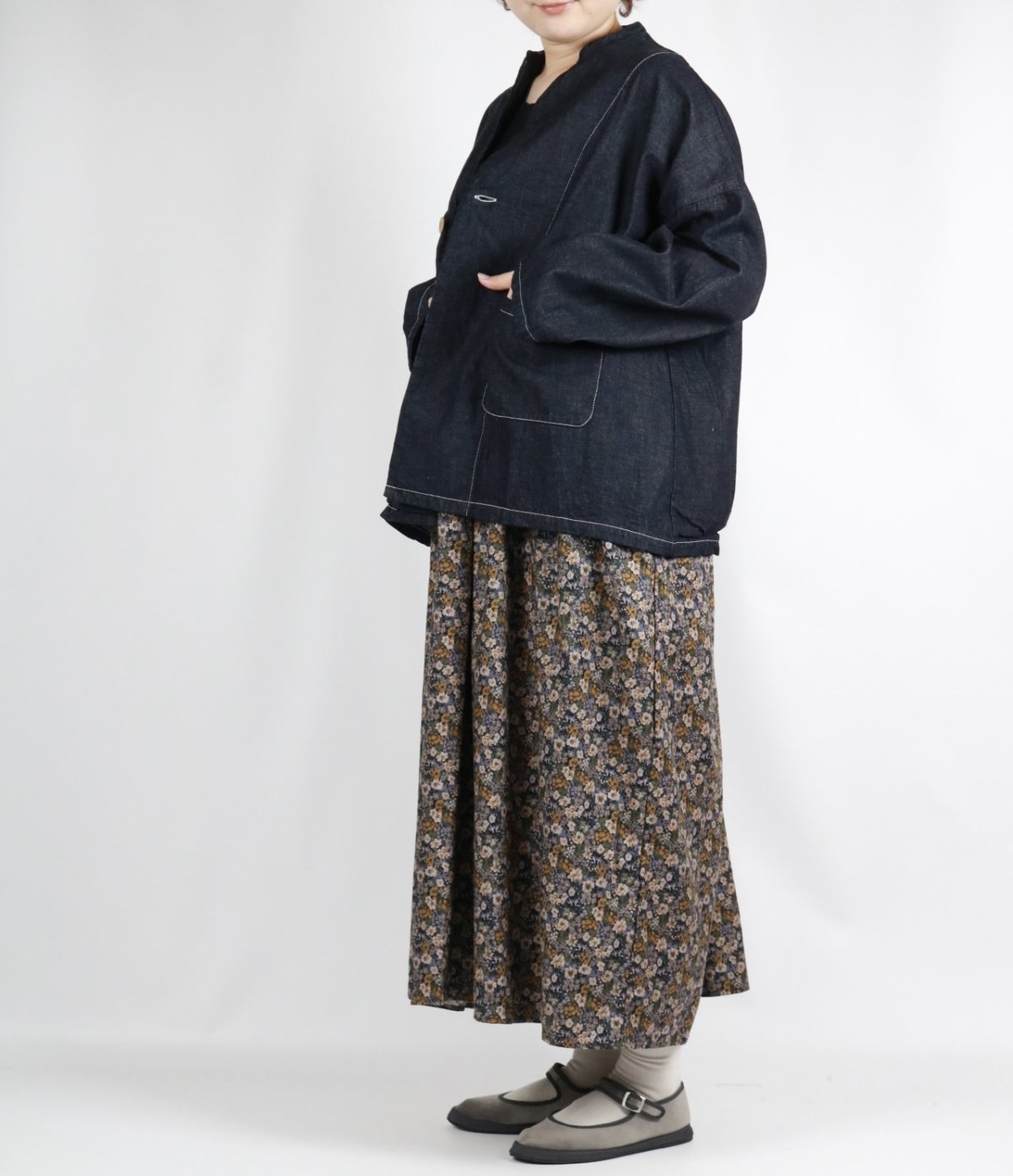 画像17: NARU ８ozムラデニムノッチジャケット　3色 (17)