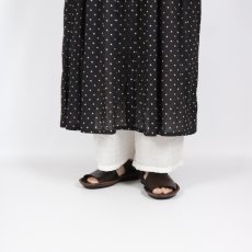 画像14: maison de soil  HANDWOVEN COTTON SILK CHECK EASY PANTS  2色 (14)