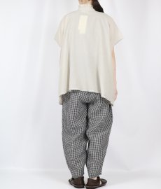 画像10: SOIL SUPER FINE VOILE WITH SELVEGE FRILL COLLAR FRENCH/SL SHIRT (10)
