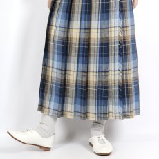 画像7: O'neil of dublin IRISH LINEN LOW WAIST PLEATS WRAP SKIRT LENGTH 80cm (WITH PIN) 2色 (7)