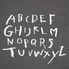 画像48: tumugu:ラフィ天竺 プリントTシャツ(アルファベット) 4色 (48)