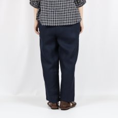 画像4: maison de soil  LINEN TWILL EASY TAPERED PANTS 3色　2サイズ (4)