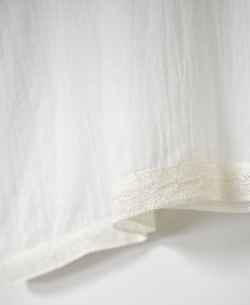 画像13: SOIL   VOILE LACE V-NECK LACE S/SL PULLOVER (13)