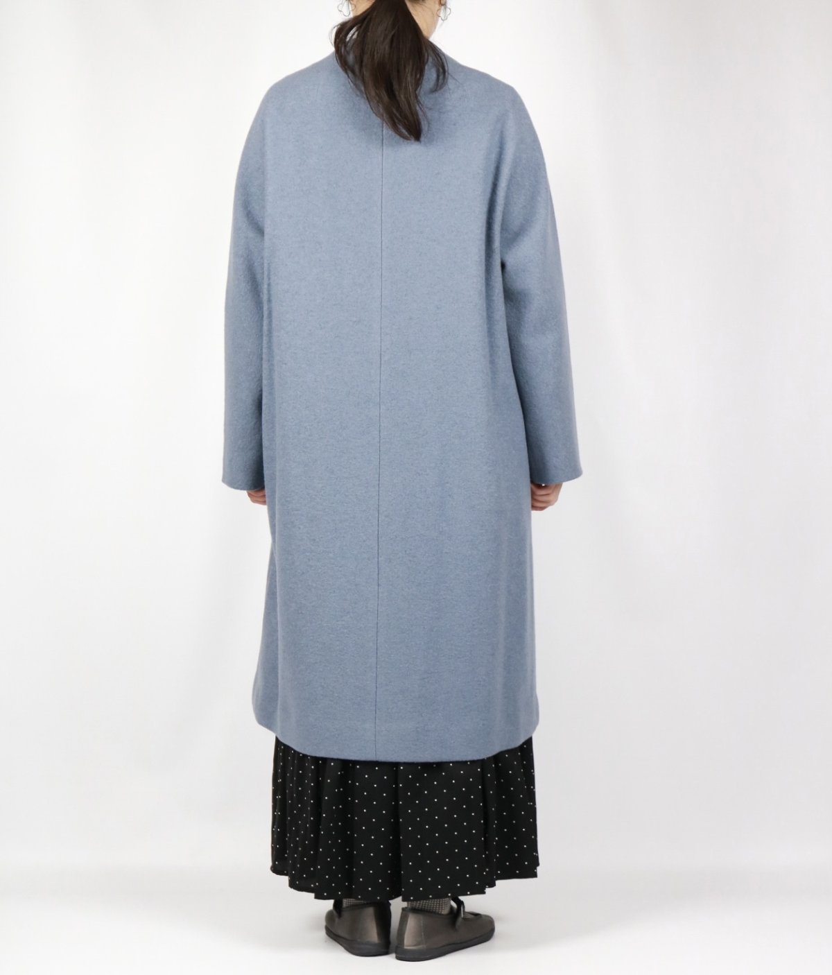 画像27: Vent d'ouest ウールソフト圧縮ノーカラーコート 4色 (27)