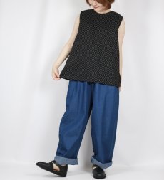 画像17: DIARIES DOT BACK GATHER SLEEVELESS 2色 (17)