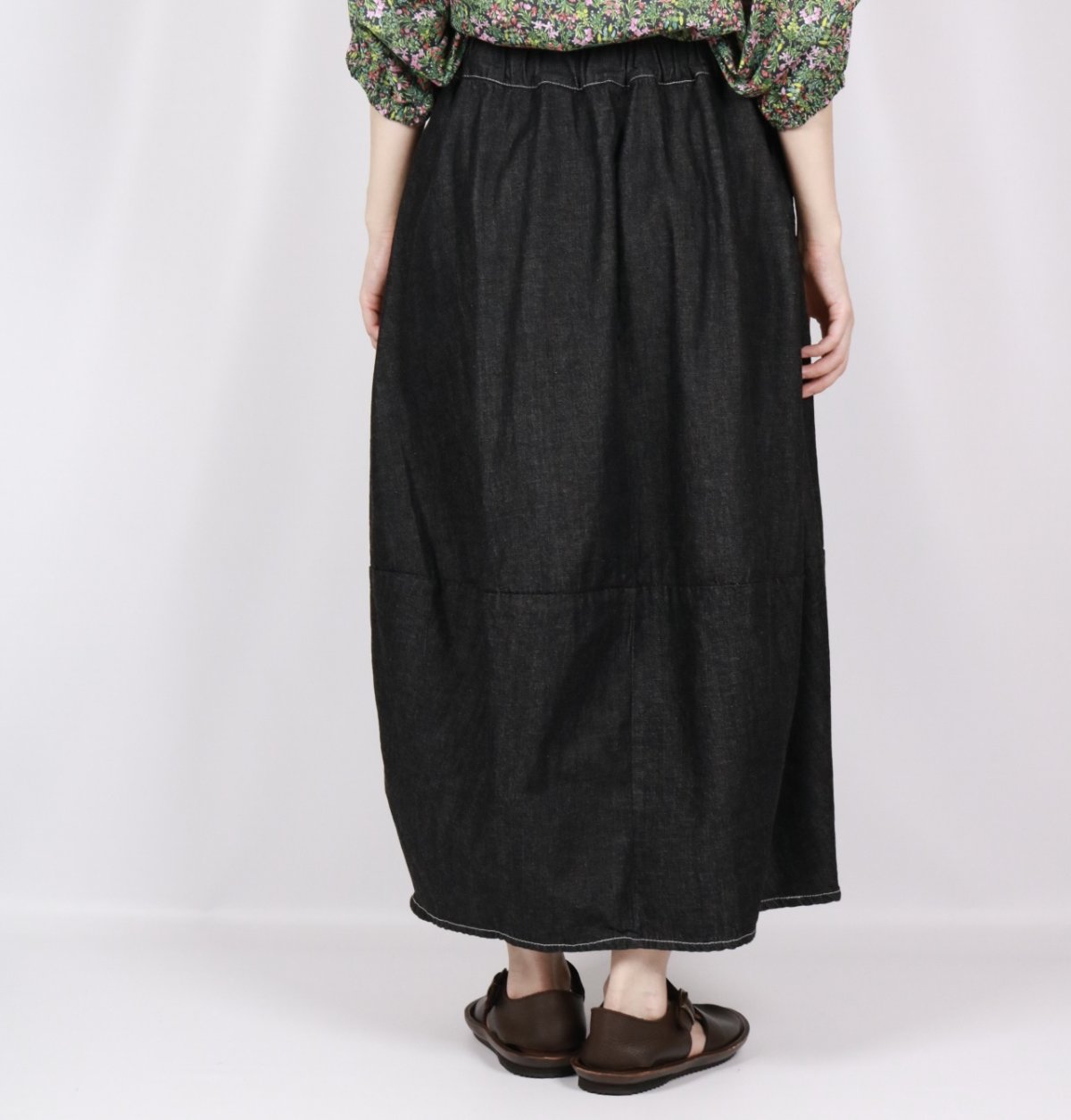 画像13: NARU 8オンスムラデニムエッグスカート 4色 (13)