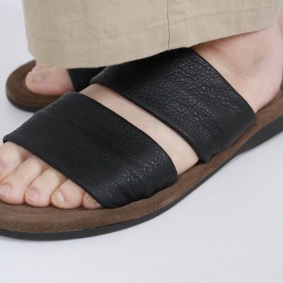 画像1: maison de soil PARALLEL STRAP SANDAL