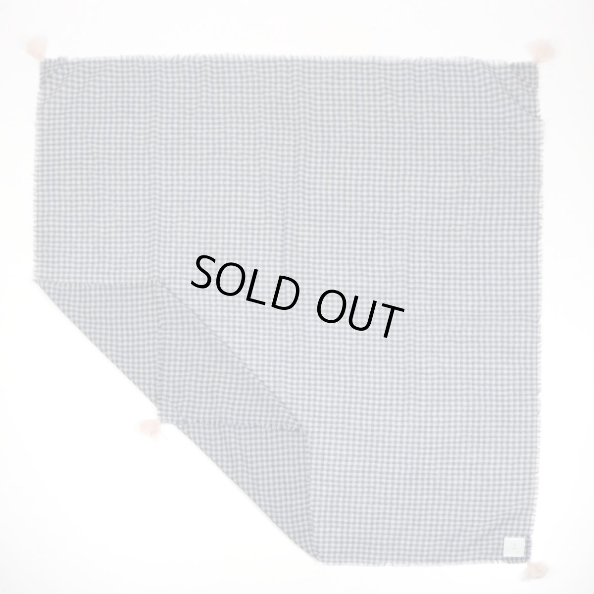 画像11: ROBE de PEAU  WOOL GAUZE TASSEL STOLE (11)