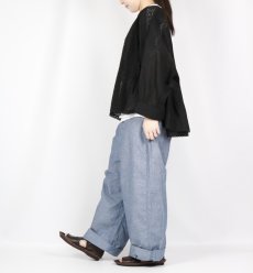 画像14: NARU　サマームラデニム ノッポパンツ　ネイビー (14)