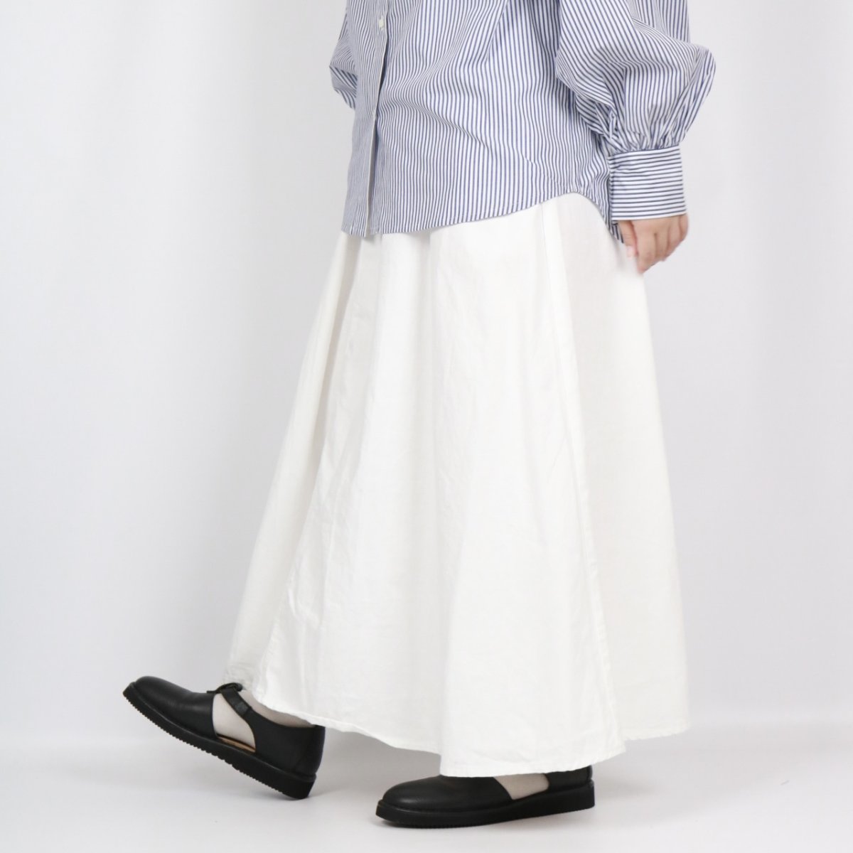 画像24: NARU ８ozムラデニムノッポスカート　4色 (24)