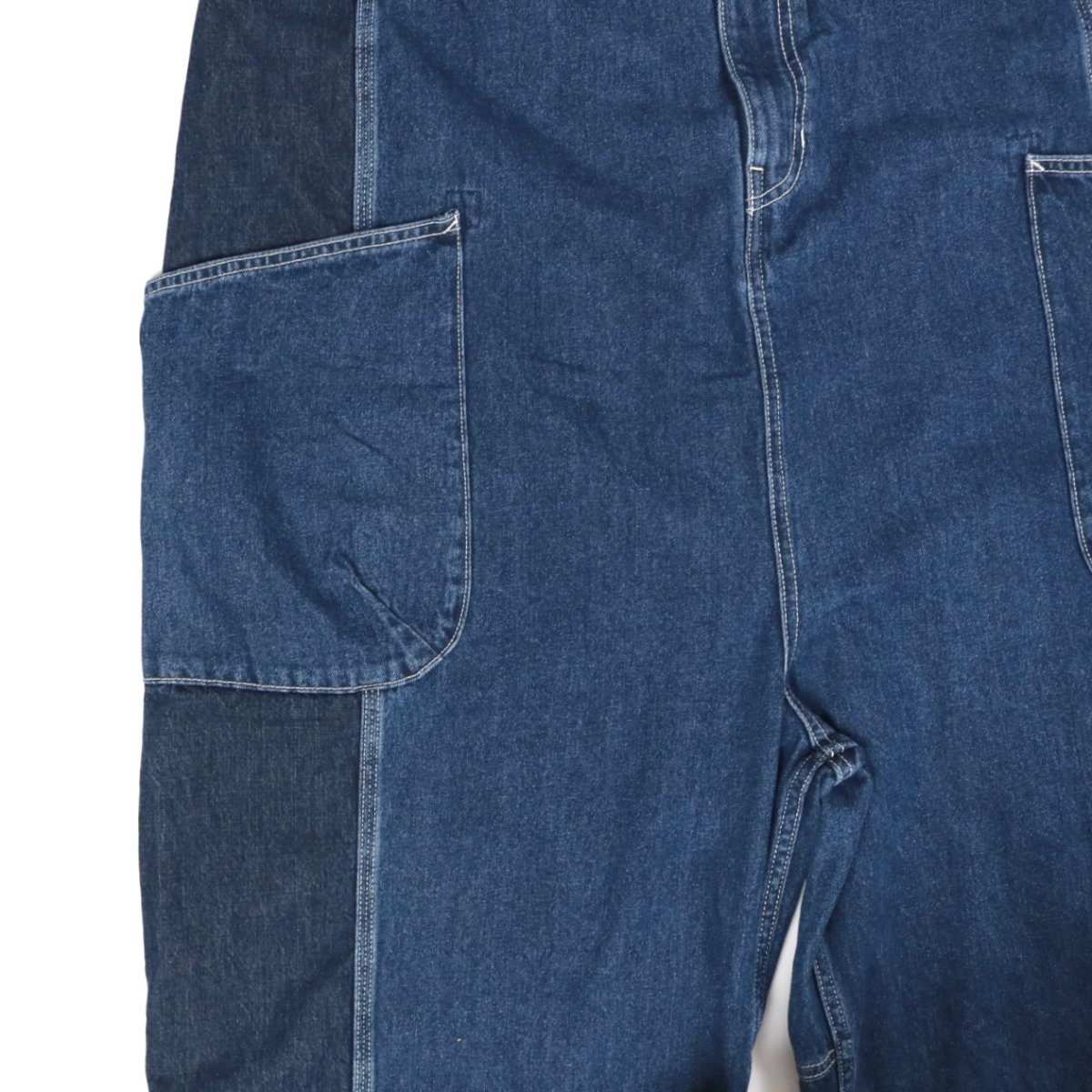 画像27: tumugu: 10ozデニムサロペット FADE BLUE (27)