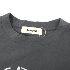 画像45: tumugu:ラフィ天竺 プリントTシャツ(アルファベット) 4色 (45)