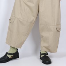 画像9: tumugu コットンヘンプウェザーティンカーゴパンツ 2色 (9)