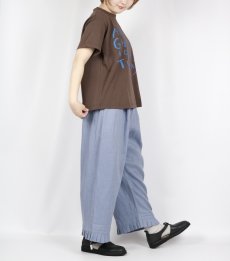 画像8: tumugu:ラフィ天竺 プリントTシャツ(アルファベット) 4色 (8)