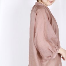 画像21: nachukara シアーリネンギャザーブラウス 4色 (21)