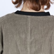 画像24: Vas-y Lentement　WIDE&NARROW WALE CORDUROY(OVERDYE) 60'S ORGANIC CAMBRIC SIDE VENTS NO COLLAR JACKET 2色 (24)