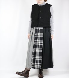 画像18: NARU   もこもこプードルパイル ショートベスト  3色 (18)