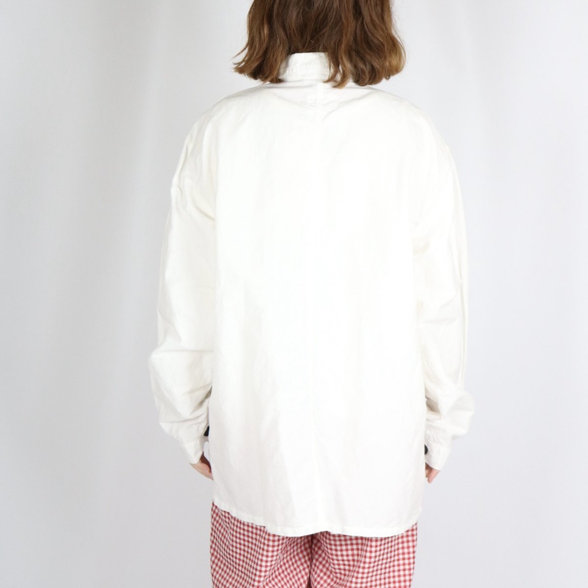 画像12: ARMEN  LINEN / COTTON (OVERDYE) AUTHENTIC WORK JACKET  (12)