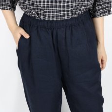 画像14: maison de soil  LINEN TWILL EASY TAPERED PANTS 3色　2サイズ (14)