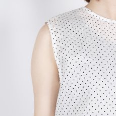 画像7: DIARIES DOT BACK GATHER SLEEVELESS 2色 (7)