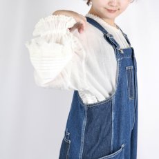 画像9: tumugu: 10ozデニムサロペット FADE BLUE (9)