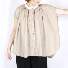 画像4: DIARIES COLOR-BLOCK BLOUSE 2色 (4)