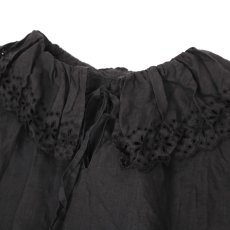 画像36: Gauze# ANTIQUE LACE FRILL 2WAY BLOUSE 2色 (36)