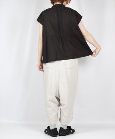 画像36: tukuroi  コットンリネン サルエルパンツ 2色 (36)